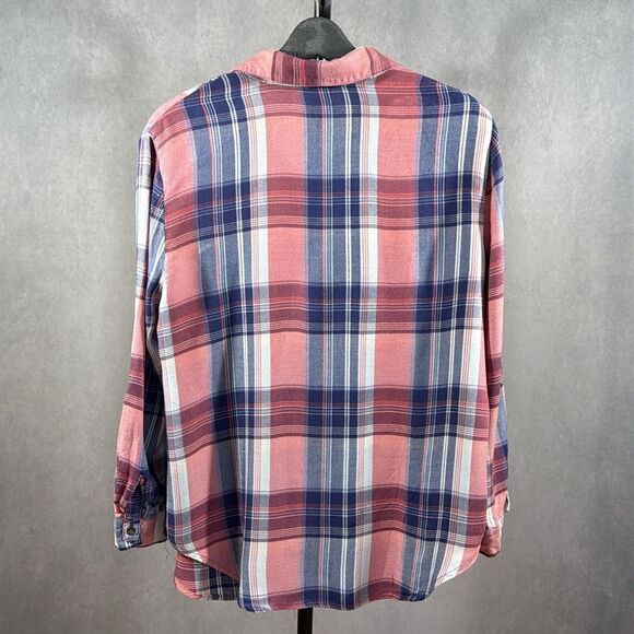 Faded Glory Plaid Button-Up Shirt - Picture 3 of 5